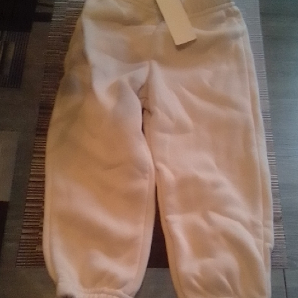 Cozy Cream Kids Sweatpants